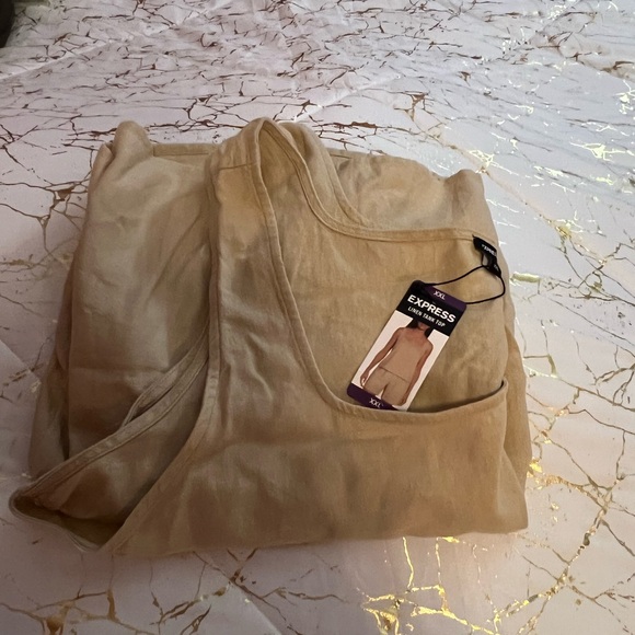 Express Tan Tank Top - Picture 2 of 2